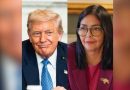 Trump mantiene una llamada con Delcy Rodríguez y dice que es una «persona fantástica»
