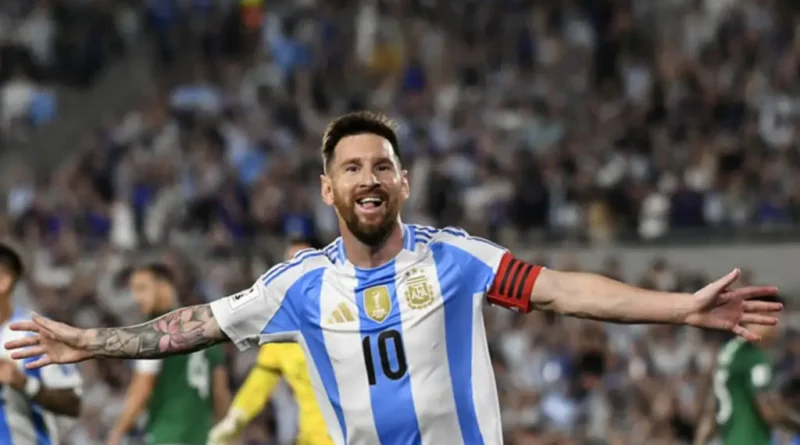 Lionel Messi comanda a la Albiceleste en el debut ante Argelia