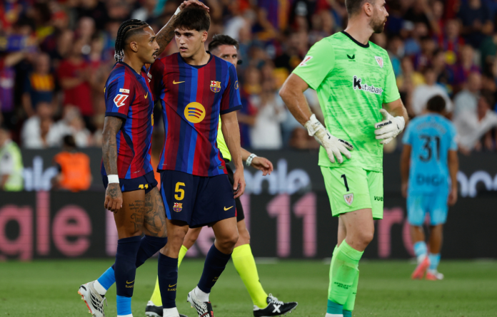 El Barcelona se impuso en el debut de Rodri
