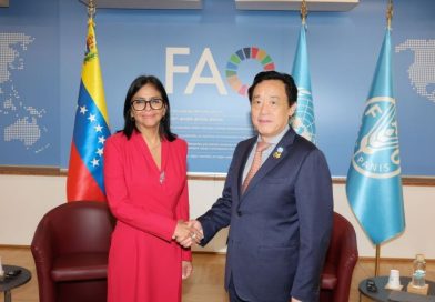 residenta Delcy Rodríguez sostuvo encuentro en Roma con el director General de la FAO