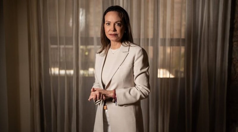 María Corina Machado afirma que EE.UU. la excluye de negociaciones políticas